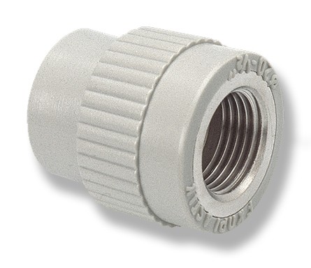 Муфта із внутрішнім різьбленням 63x2' ППР, EKOPLASTIK